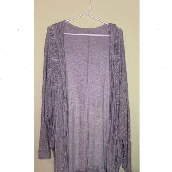 Cacoon hooded cardigan - Picture 6 of 8